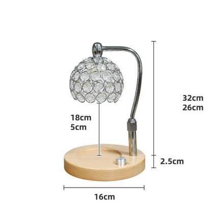 Bedside lighting aid sleep wax melting table lamp