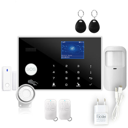 Intelligent WiFi GSM Touch Button Household Alarm