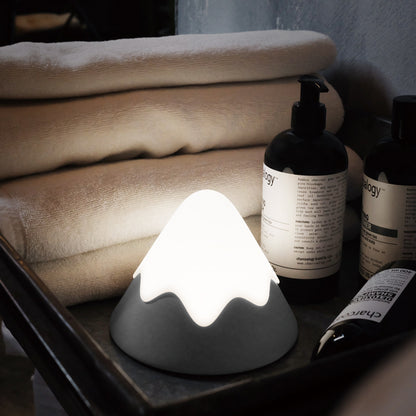 Snow Mountain Induction Night Light, Timing Table Lamp