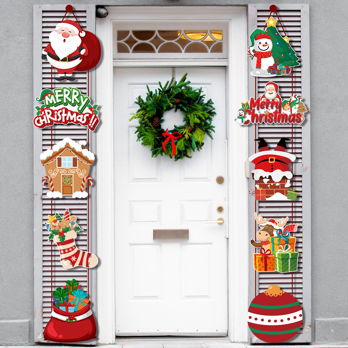 Home Christmas Decoration Door Hanging