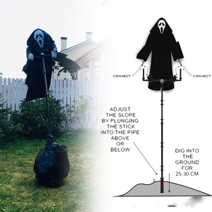 Creative Ghost Robe Scarecrow Halloween Decoration