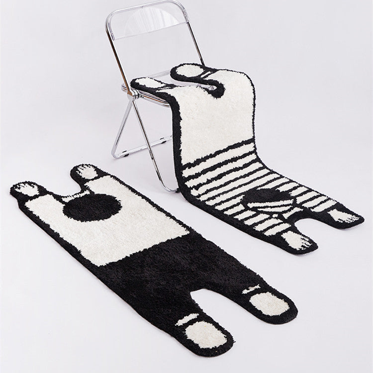 Alfombra minimalista para mesa de centro de sala de estar, moda para el hogar