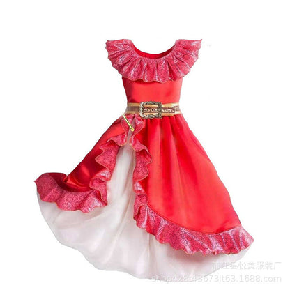 Costume d'Halloween pour enfants, vêtements et robe de princesse Cosplay