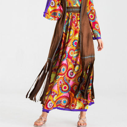 Halloween Retro Disco Hippie Costume