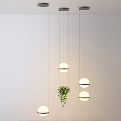 Petites lampes suspendues de chevet simples et créatives adaptées à l'allée