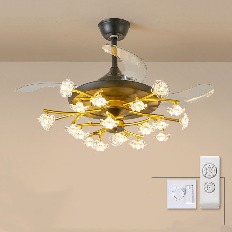 Invisible Fan Chandelier Suitable For Simple Living Room