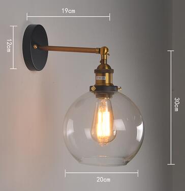 Lampe Murale Vintage