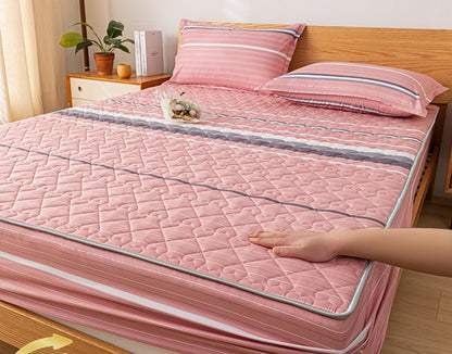 Drap-housse Sandwich avec taie d'oreiller, drap et housse de matelas