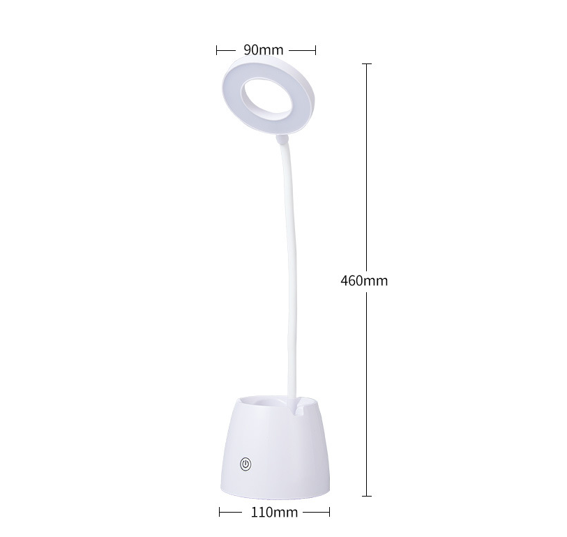 led folding eye protection table lamp