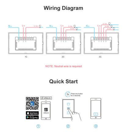 Smart wall switch