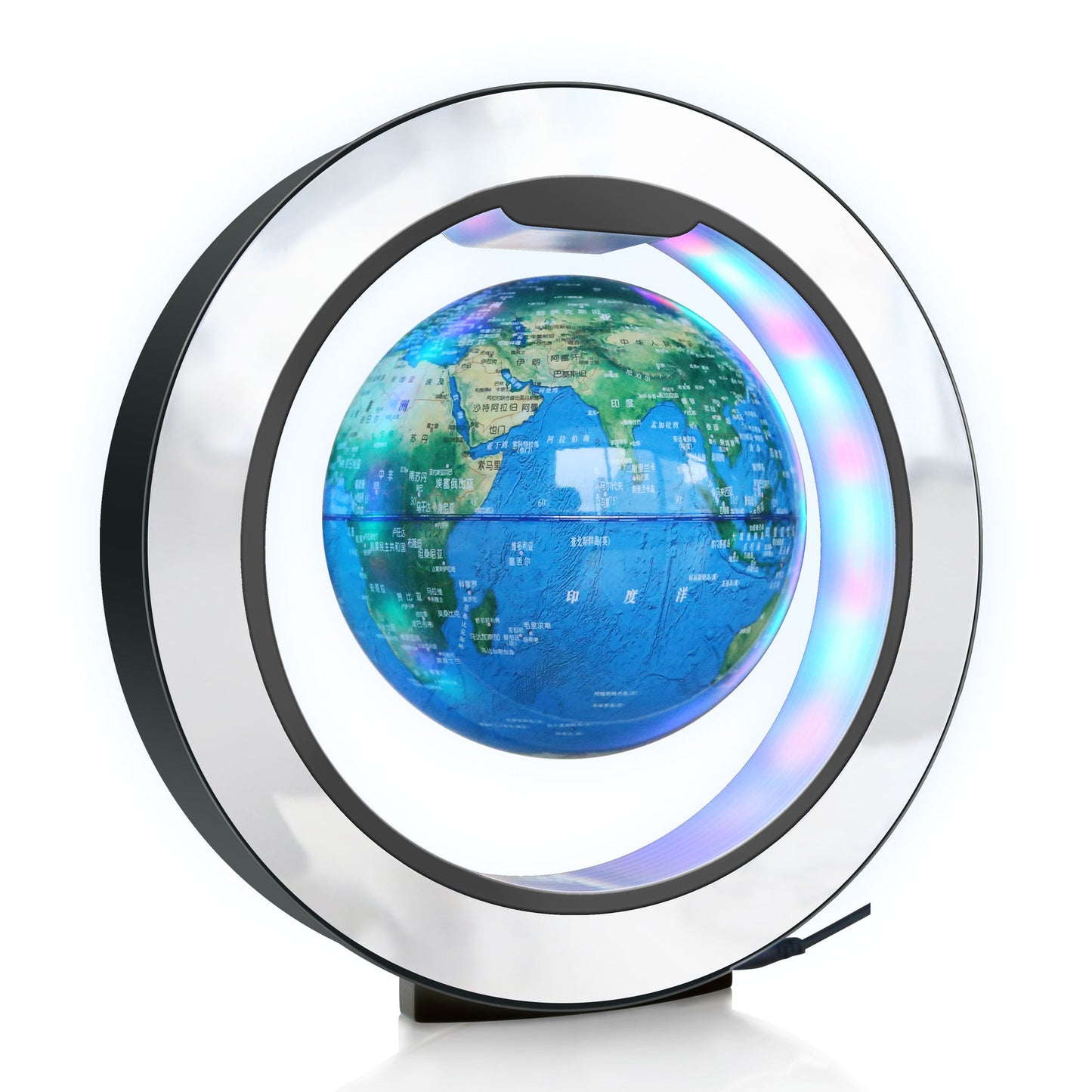 Magnetic levitation O-shaped globe