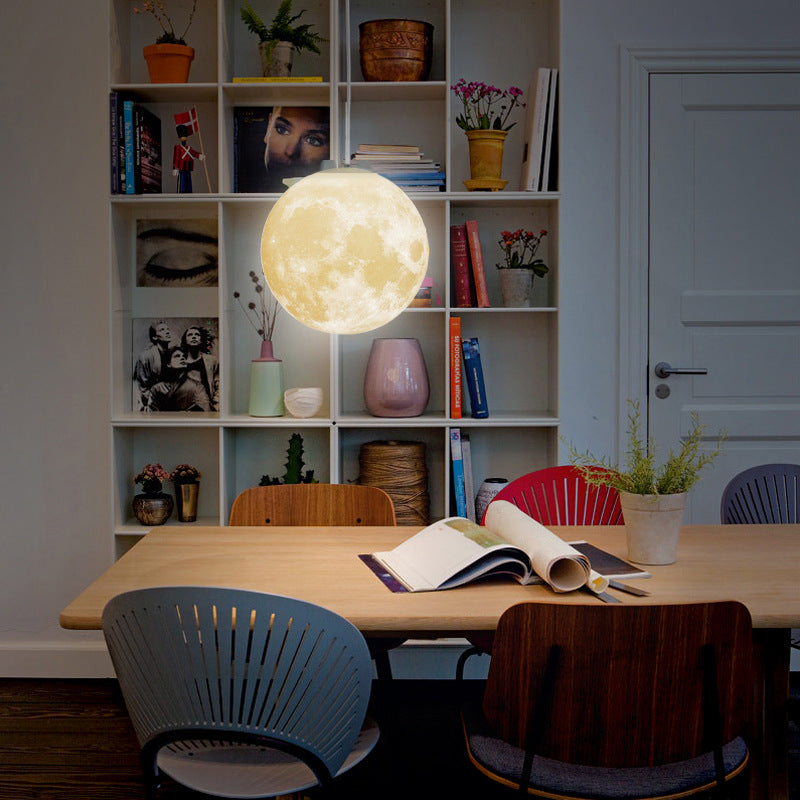 Lustre lune pour chambre à coucher