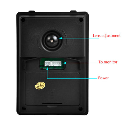 Shanyi Shida pratique 7 pouces haute définition LCD vision nocturne étanche angle réglable sonnette vidéo 