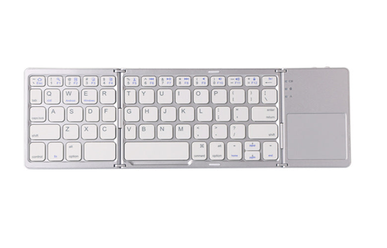 Clavier tactile pliable ultra fin à trois volets