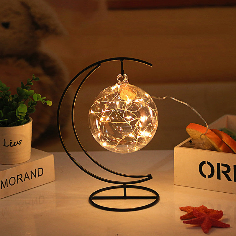 LED light wish bottle