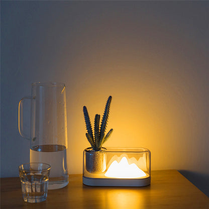 Creative mountain night light