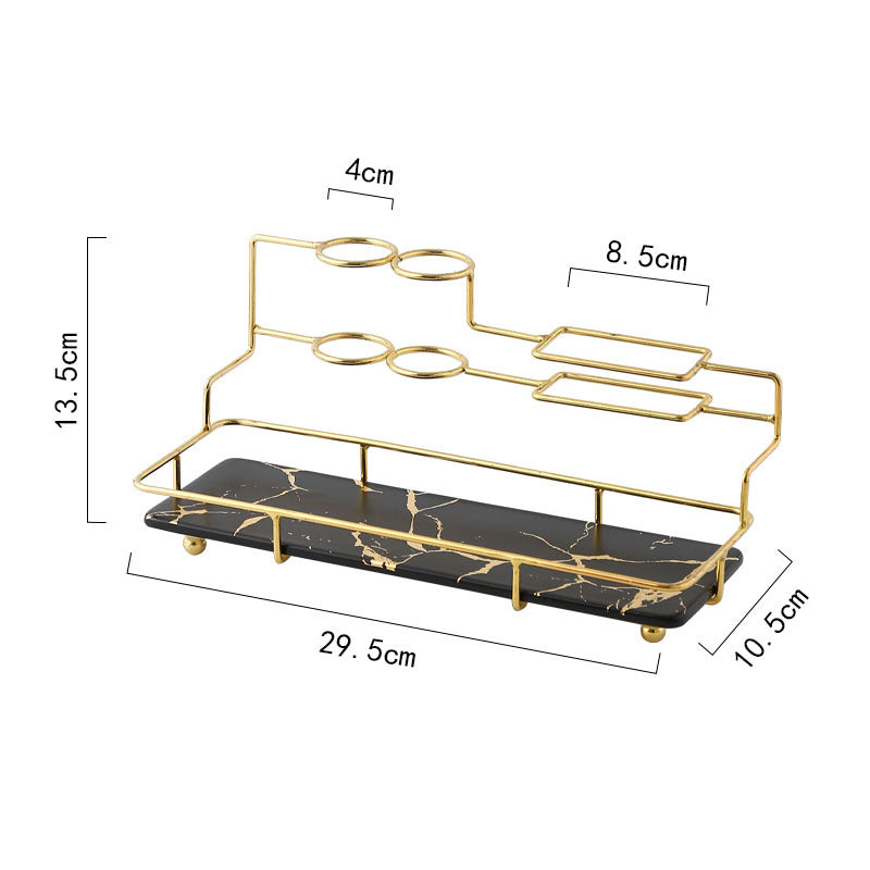 Storage box for cosmetics washing table