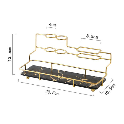 Caja de almacenamiento para mesa de lavado de cosméticos.