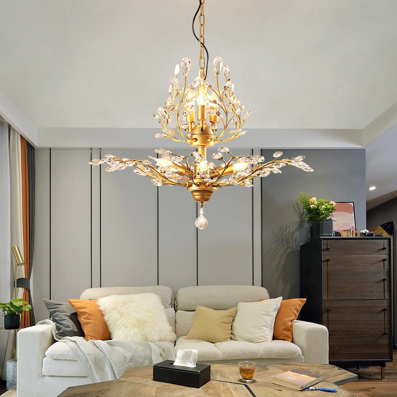 Creative And Personalized Iron Art Retro Chandelier