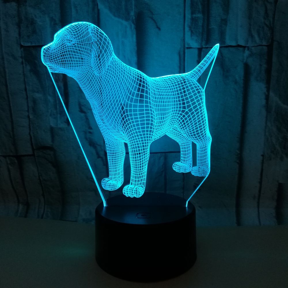 Lámpara De Estado De Ánimo Iluminación Para Dormir Perro Usb