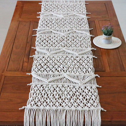 Bohemian Style Hand-woven Table Runner