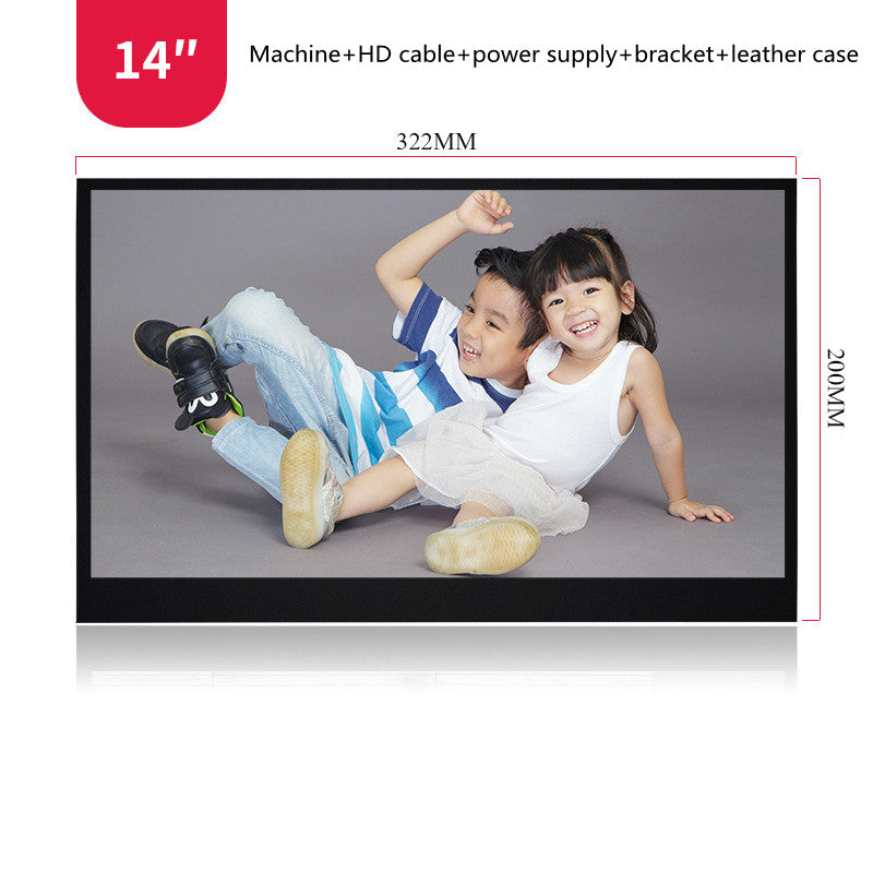 13.3 Inch IPS HD Portable Display HDMI Mobile Phone Computer Screen Projection