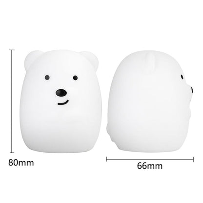 Silicone lamp mini night light