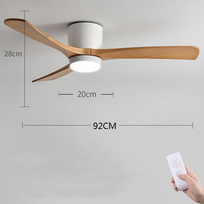 One Bedroom Household Electric Fan Pendant Lamp