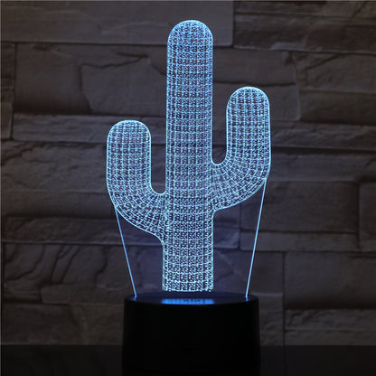 Cactus LED night light