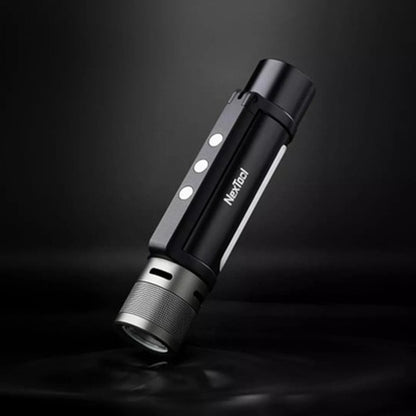 Home long-range portable rechargeable flashlight