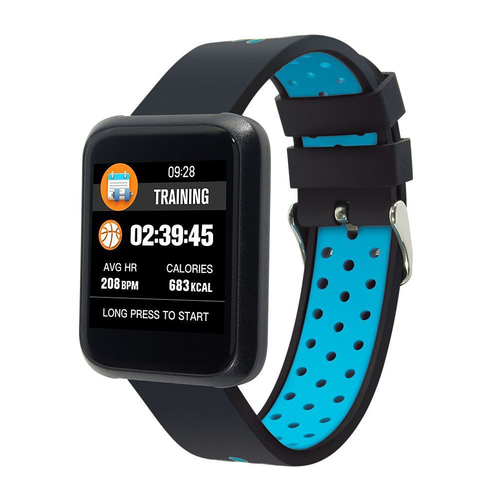 Compatible con Apple, COLMI Sport3 Reloj Inteligente Hombres Presión Arterial IP68 Impermeable Fitness Tracker Reloj Reloj Inteligente para Dispositivos Portátiles IOS Android