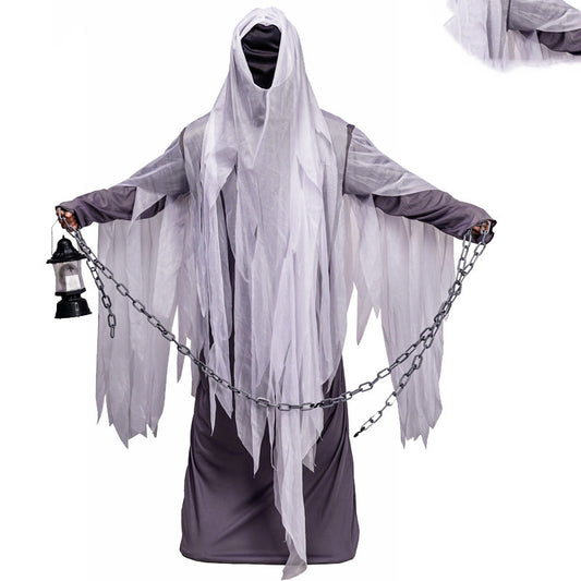 Halloween Cosplay Lantern Ghost Horror Robe Party Costume