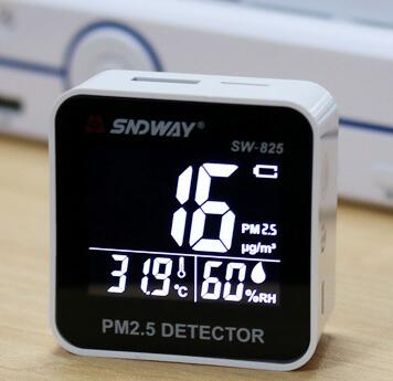 Moniteur numérique de qualité de l'air, détecteur Laser PM2.5, testeur de gaz, analyseur de gaz, outil de Diagnostic de température et d'humidité