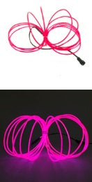 Masque LED lumineux et lumineux pour déguisement d'Halloween, fête, cosplay, Noël