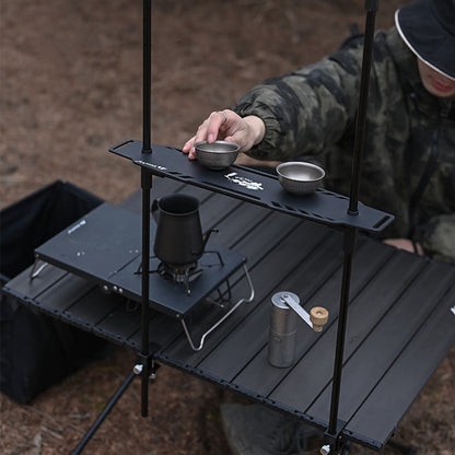 Tablero de mesa de almacenamiento de picnic para acampar al aire libre