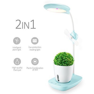 Boîte de croissance de plantes intelligente avec lampe de table