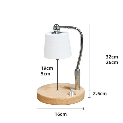 Bedside lighting aid sleep wax melting table lamp