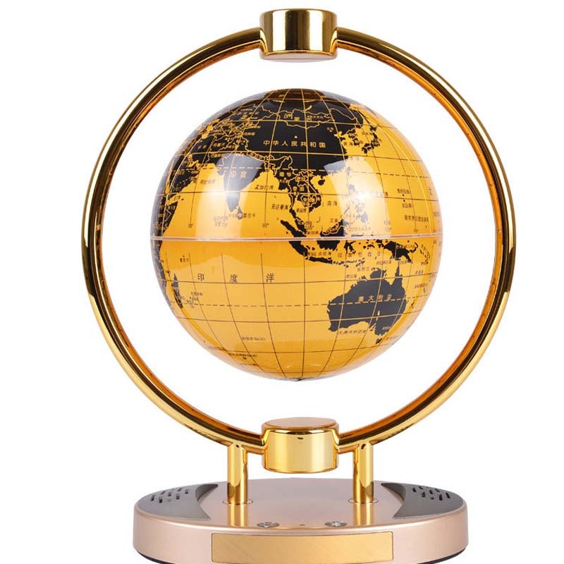 Magnetic Levitating Bluetooth Speaker Globe Table Lamp Gift