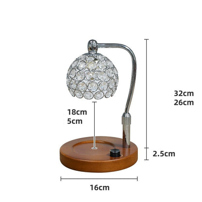 Bedside lighting aid sleep wax melting table lamp