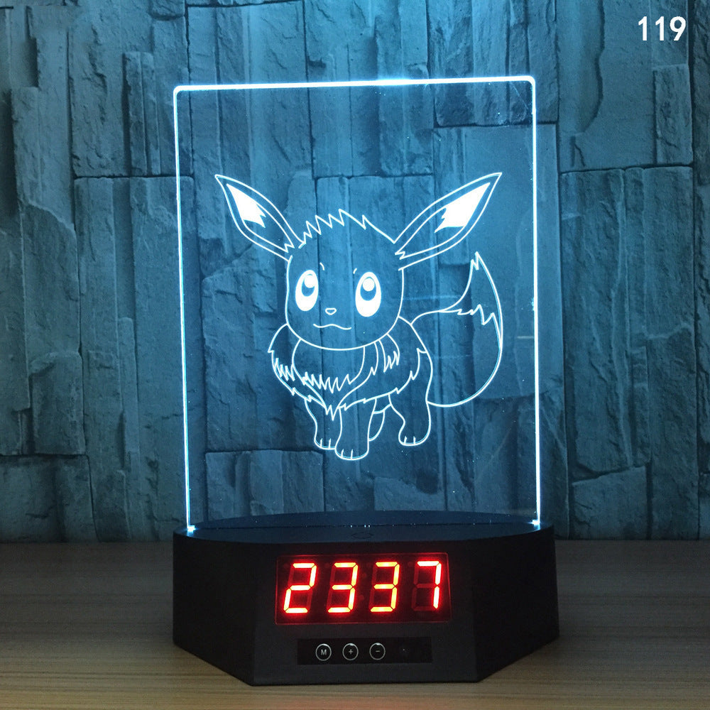 Explosion electronic products glowing dolphin 3d night light creative gift led wireless charging table lamp