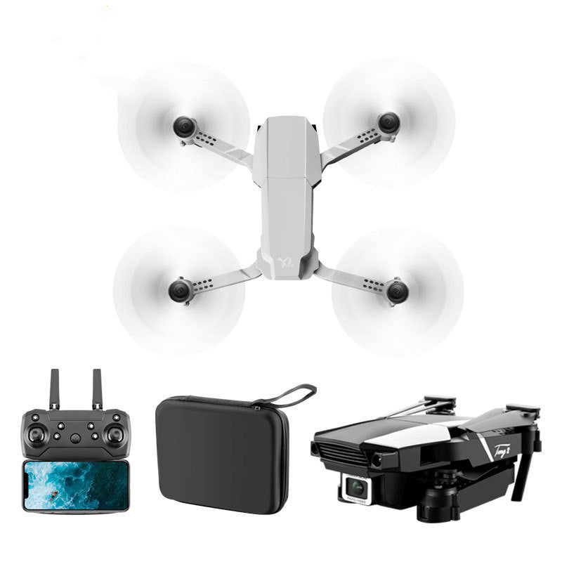 Drone plegable con control remoto y cámara dual 4K