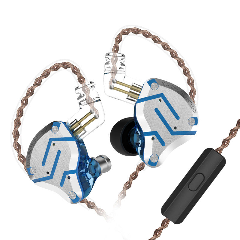 Auriculares intrauditivos metálicos