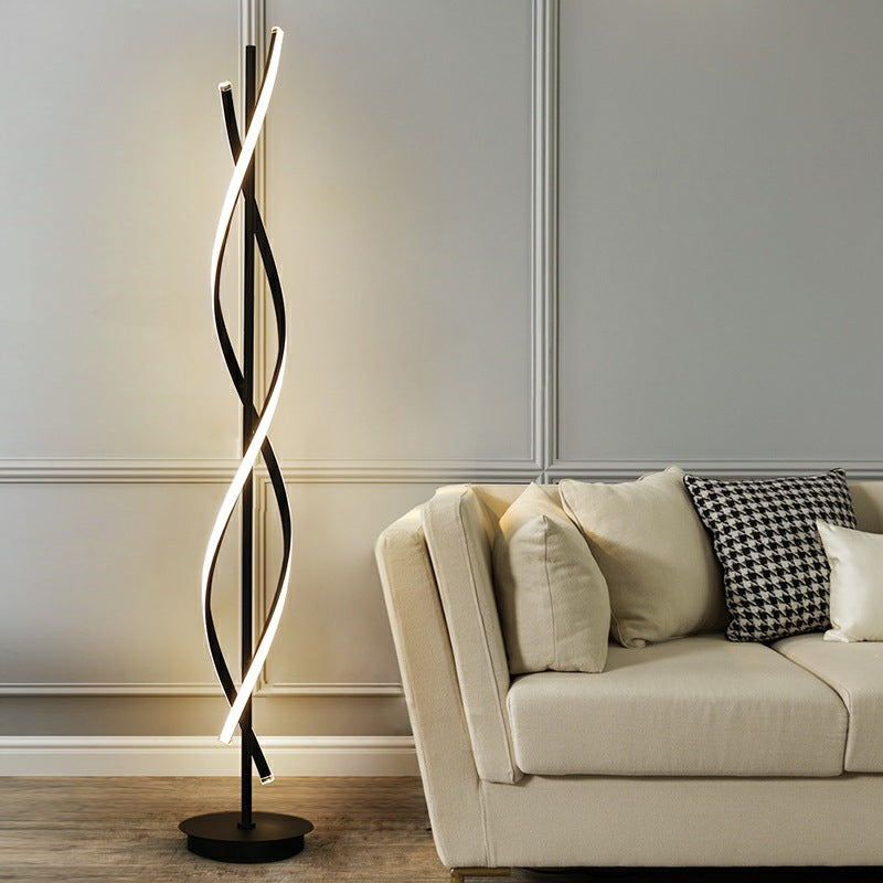 La lampe de chevet ambiance salon est simple