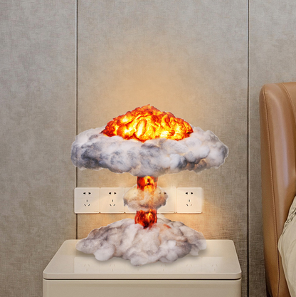 Bedroom Mushroom Cloud Lamp nuclear explosion