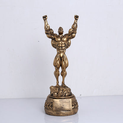 Fitness Competition Resin Crafts Home Creative Decorative Art Gifts