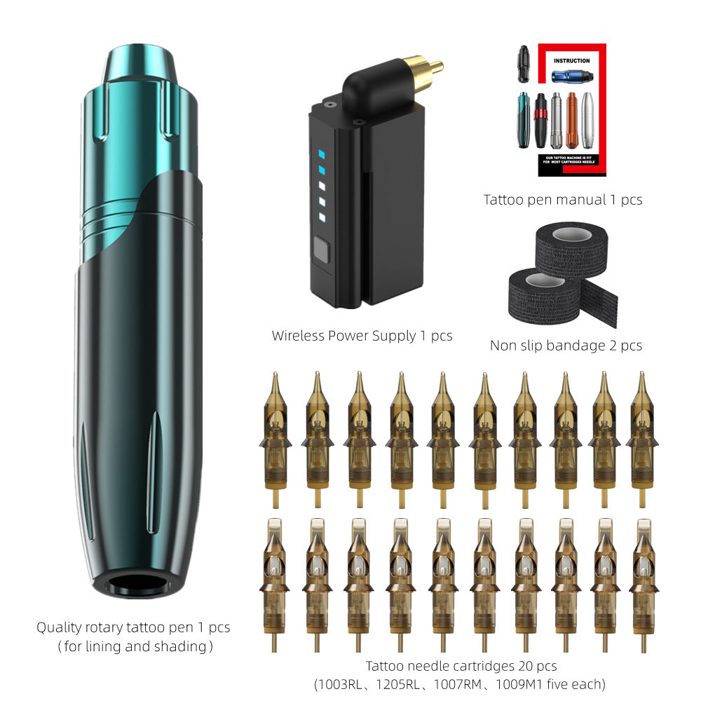 Complete Tattoo Battery Pen Set