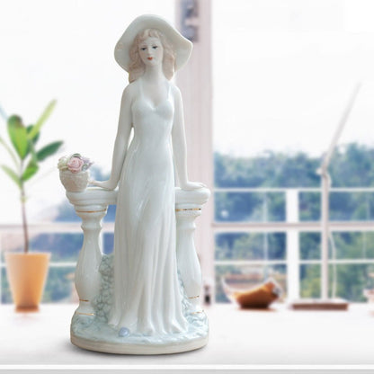 Ceramic Doll Modern Home Decoration Handicraft