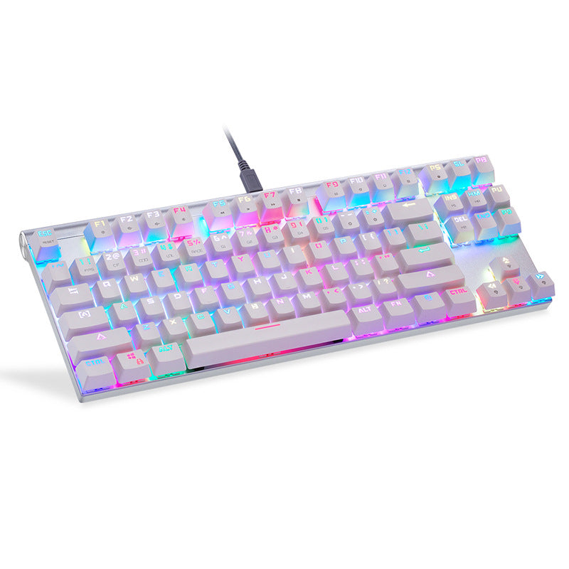 Teclado completo 87 con luz personalizada a todo color