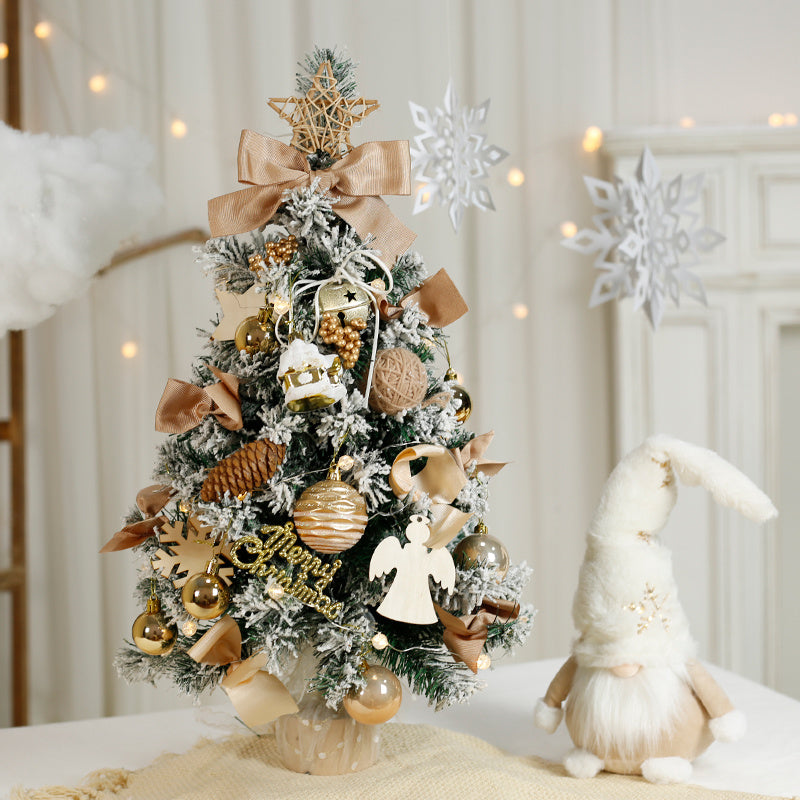 Couronne de décoration de noël, petit ornement de bureau pour la maison