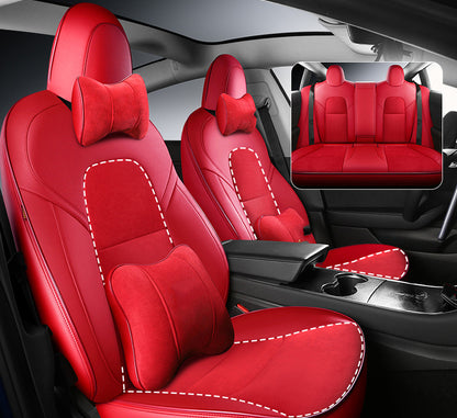 Five-seat Special Car Dedicated Suede Universal